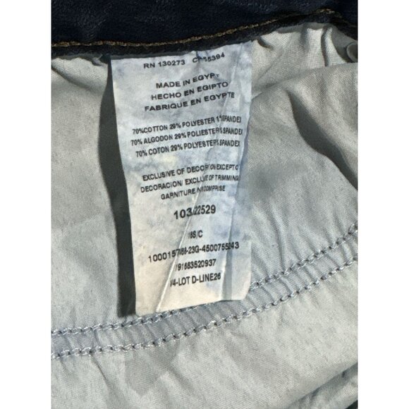 NEW Lee Size 16 Short Womens High-Rise Stretch Bootcut Jeans Blue Denim - Picture 9 of 12